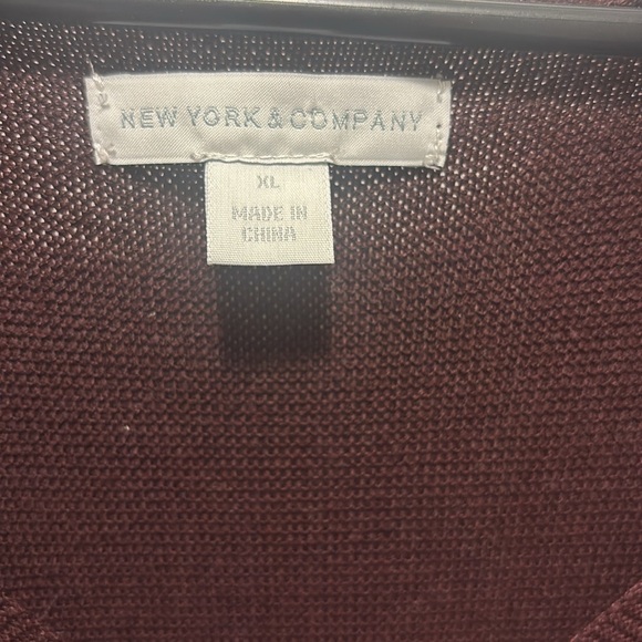 New York Company Purple Sweater dress very good condition - Picture 2 of 5